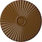 Ekena Millwork Shakuras Ceiling Medallion (For Canopies up to 5 1/2"), Hand-Painted Smokey Topaz, 29 1/2"OD x 2"P CM30SHSTF - alternate 1